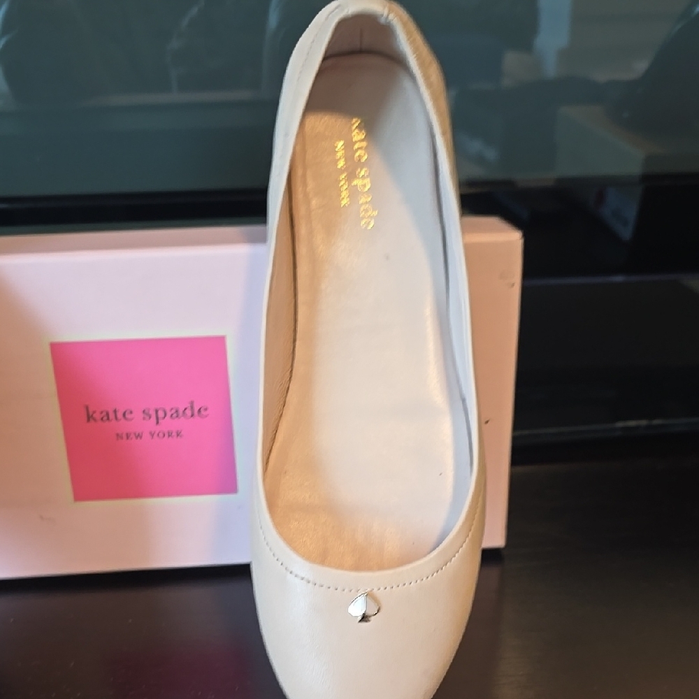 Kate Spade Women's Cream Flats